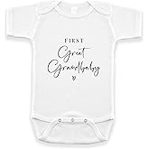 Pineapple Pancake Kids First Great Grandbaby Pregnancy Announcement Infant Bodysuit For Grandparents
