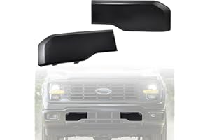 POKIAUTO Front Bumper Guards Pads for 24-25 F150, Front Bumper Inserts Body Armor Anti-Scratch Edge Trim Cover for Ford F-150