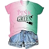 Musical Shirt Women Pink and Green Shirts Changed for Good T Shirt Musical Movie Fan Gifts Tee Casual Short Sleeve Tops
