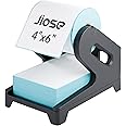 JIOSE 4x6 Label Holder - Thermal Label Holder for Rolls and Fan-Fold Labels - Work with Desktop Label Printer