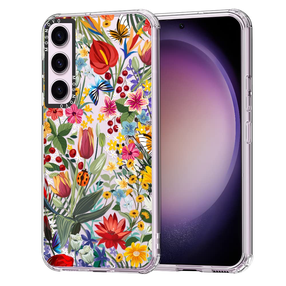 MOSNOVO for Galaxy S23 Case, [Buffertech 6.6 ft