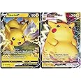 Pokemon Vmax Card Set - Pikachu VMAX 44/185 & Pikachu V 43/185 - Vivid Voltage - Ultra Rare Card Lot