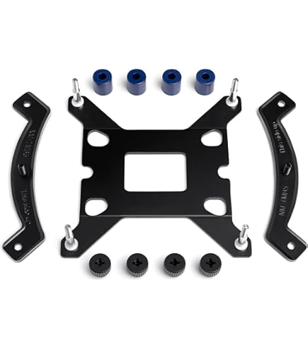 Amazon.com: Noctua NM-i17xx-MP83 chromax.Black, Mounting Kit for