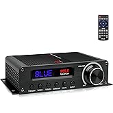 PyleUsa - PFA560BT - Wireless Bluetooth Home Audio Amplifier - 100W 5.1 Channel Home Theater Power Stereo Receiver, Surround 