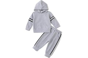 Doresbebe Toddler Baby Boy Clothes Fall Winter Outfit Infant Sweatshirts Pullover Sweatsuit Tops Long Pants Clothing Set