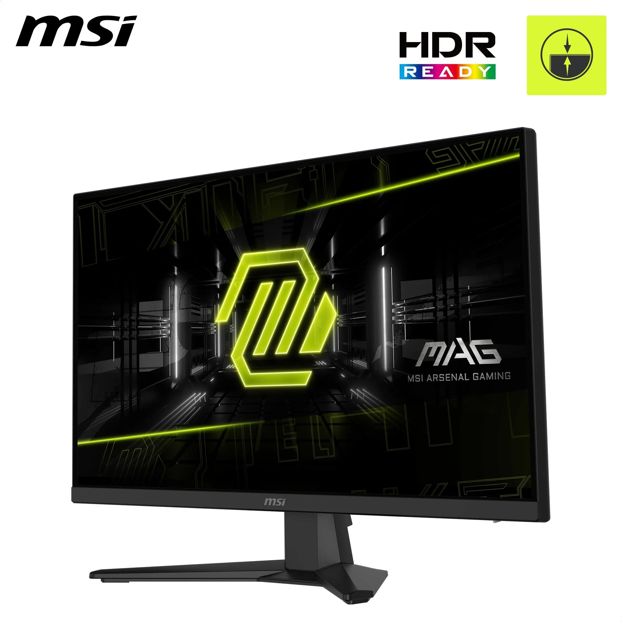 MSI MAG 272FDE, 24,5 Zoll, FHD,1920x1080, Gaming-Monitor, 200 Hz, 0,5 ms, HDR-fähig, AMD FreeSync Premium, augenschonend, AI Vision, HDMI 2.0b, DP 1.2a, rahmenlos, verstellbar, Vesa-Halterung, Schwarz 3