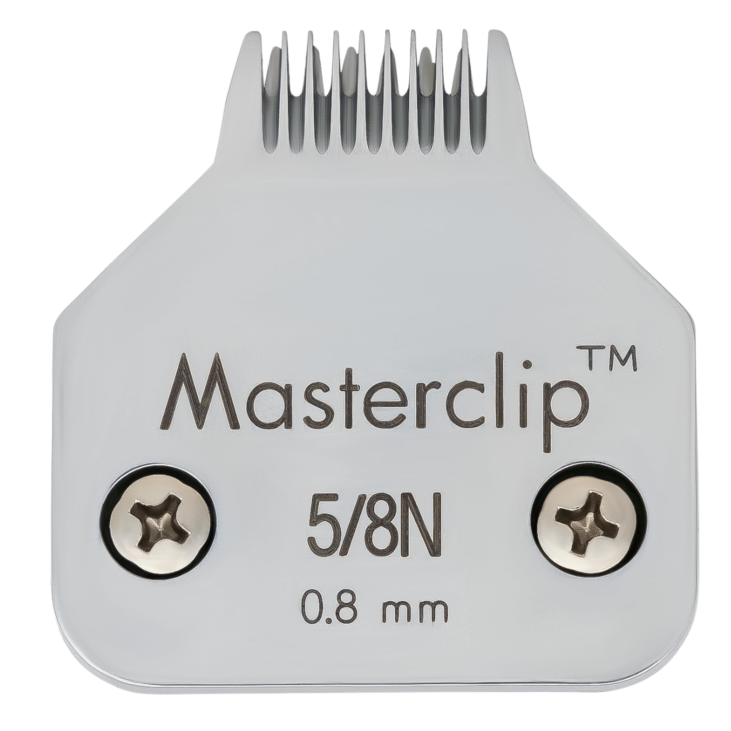 Masterclip Dog Clipping Blade A5 Clipper Blades 50F 40F 30F 15F 10F 9F 7F 7 5F 5# 4F 4# 3F 3# 2F 2# 5/8N Toe Blade Compatible Oster Andis (5/8N Toe Blade)