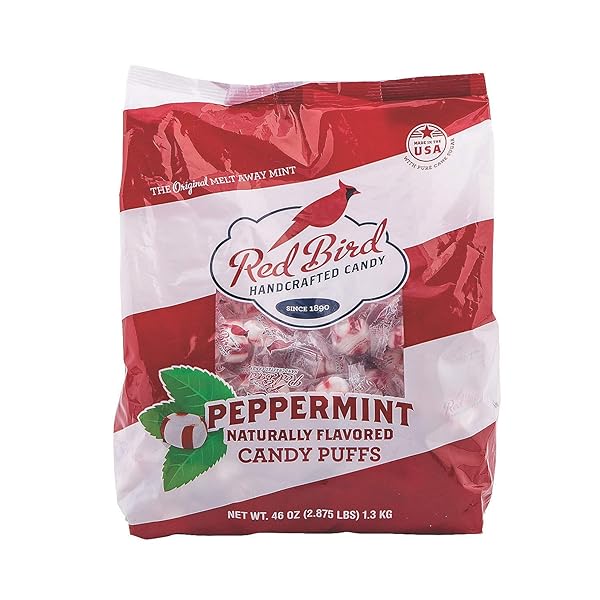 RED BIRD PEPPERMINT PUFFS CHANGEMAKER
