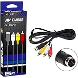 Retro-Bit Sega Genesis 2 Nomad 9-PIN AV Cables Video