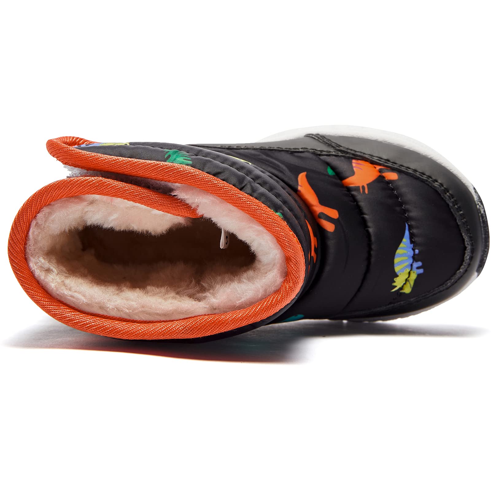 HOBIBEAR Boys Girls Toddler Snow Boots Waterproof Slip Resistant Outdoor Winter Shoes(Toddler/Little Kids/Big Kids)