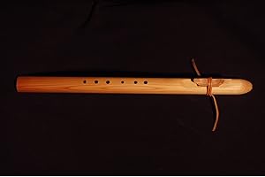 GRAY FOX FLUTES Native American Style Red Cedar Flute By Gray Fox, Key of F Minor, Six Holes
