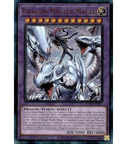 magia yugioh card If you were lucky enough to pull the QCR exclusive Dragon Master Magia from Battles of Legend: Terminal Revenge, I have just the guide for you! It may be hard to pull Dragon Master Magia (CR) -