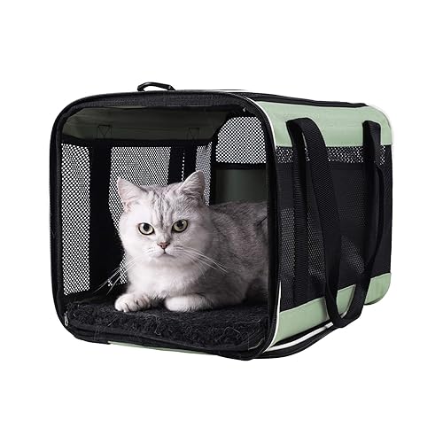 petisfam Easy Load Pet Carrier for Large, Medium Cats, Cats and