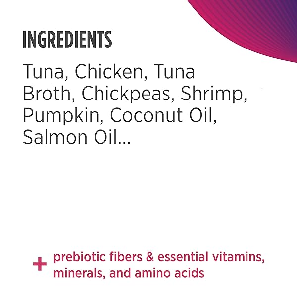 NULO MINCED YELLOWFIN TUNA & SHRIMP WET CANNED CAT FOOD, 2.8 OUNCE CANS, PACK OF 12
