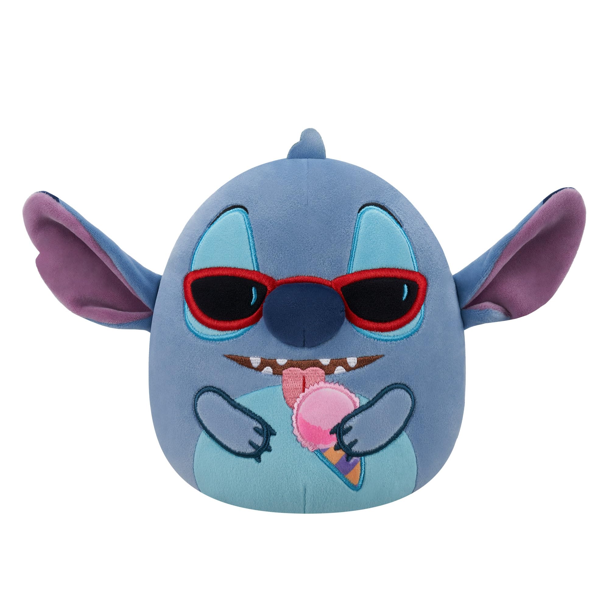 Squishmallows Original Disney 10-Inch Stitch Holding Snow Cone - Official Plush - Disney Stitch