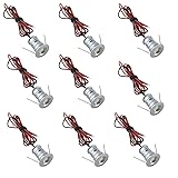 AIBOO 12V Under Cabinet LED Lights 9 Packs of