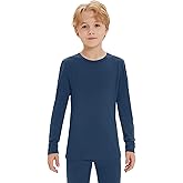 Iguana Unisex Kids 100% Merino Wool Base Layer Top Thermal Underwear Shirt for Girls and Boys