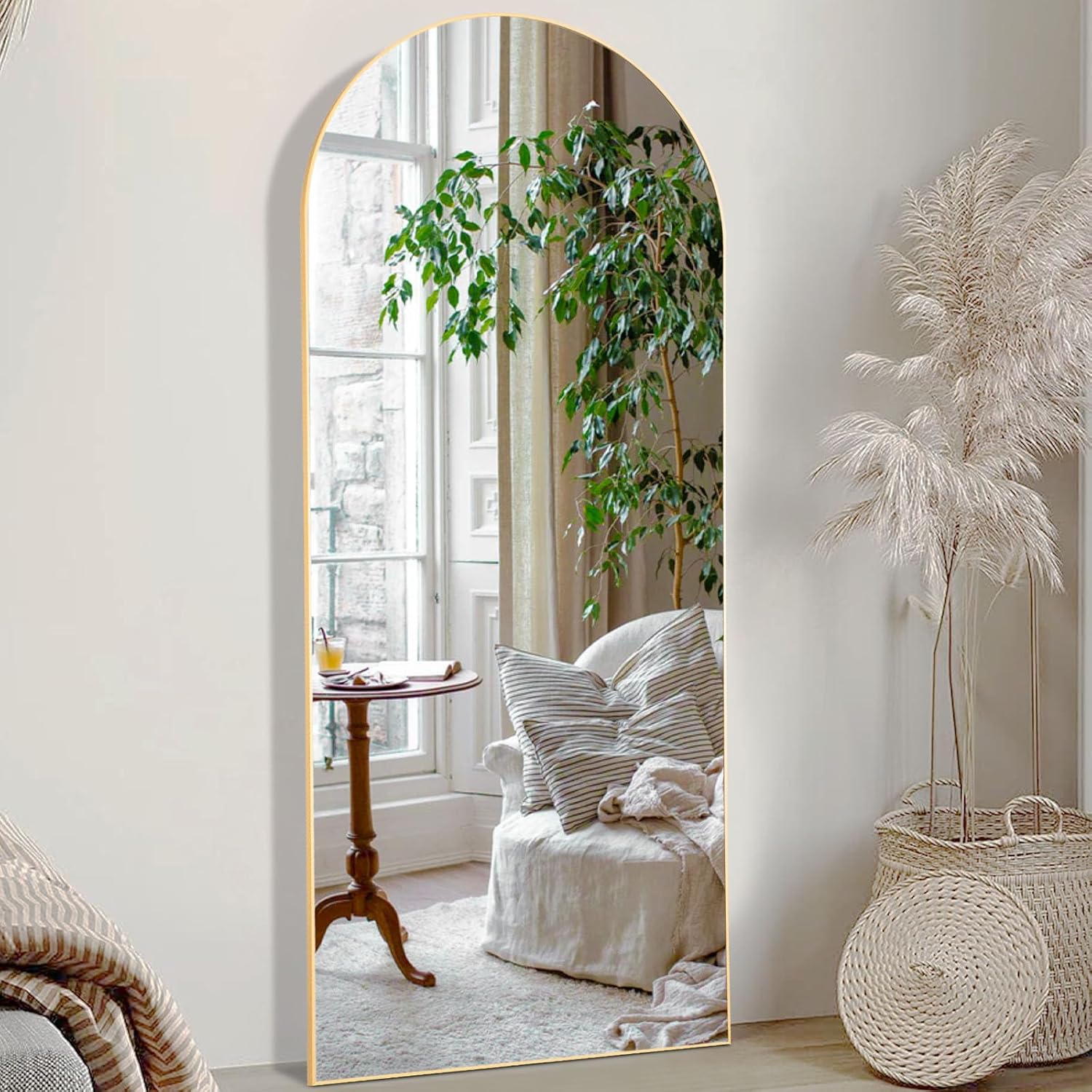 Mirrors - Arched Full Length Mirror 64