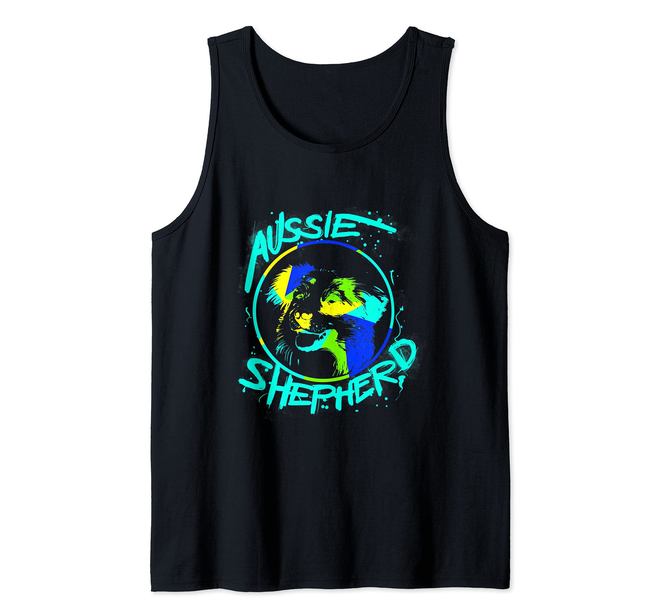 Australian Shepard Dog Gift Tank Top