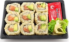 Genji Sushi Brown Rice Salmon Avocado Roll, 7.13 OZ