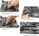 Young Wolf 25Pcs M.2 NVMe SSD PC Motherboard Screw Kit ASUS Stud Screwdriver view 3