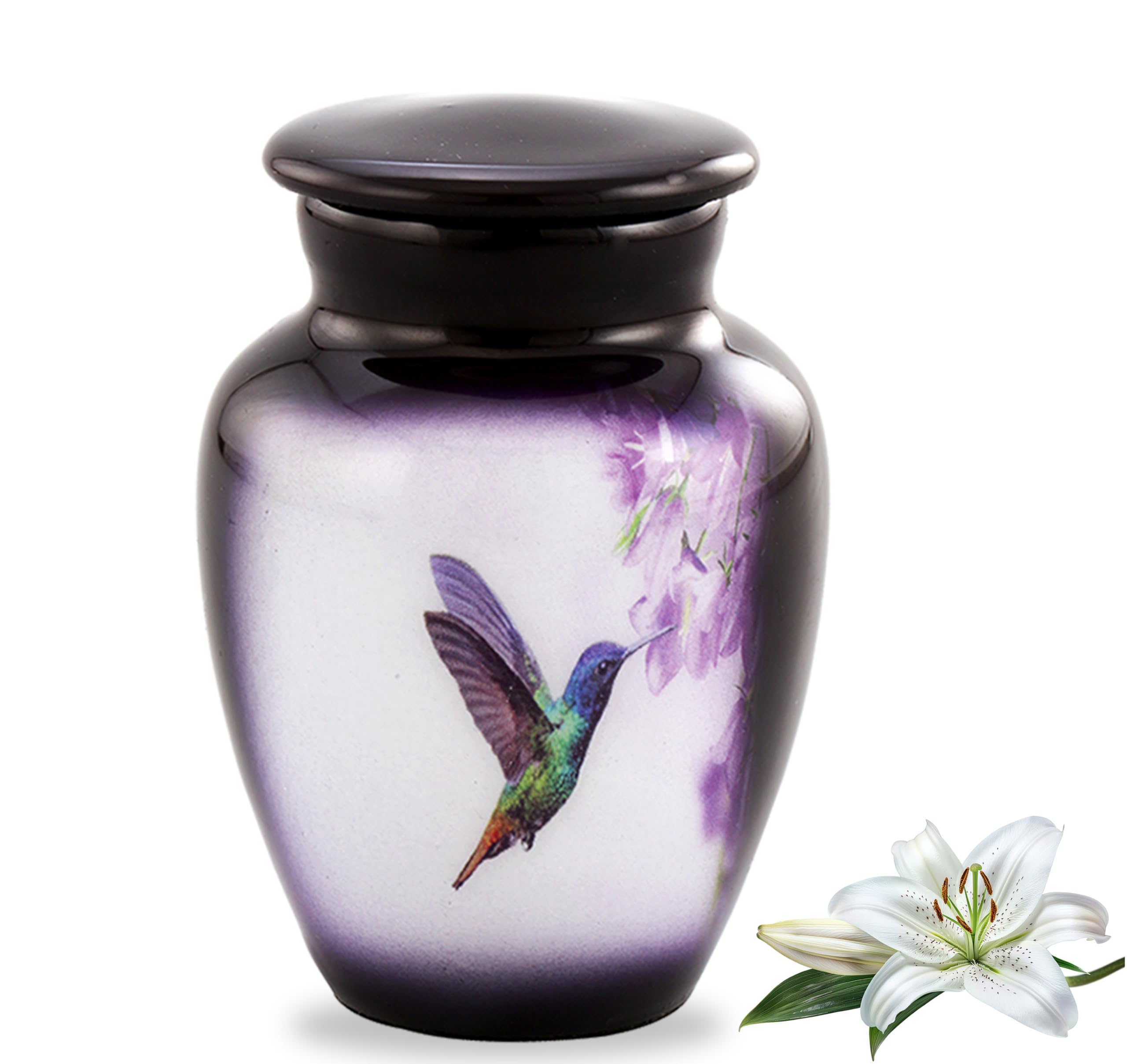 Hummingbird Keepsake Urn, Hummingbird Mini Urn for