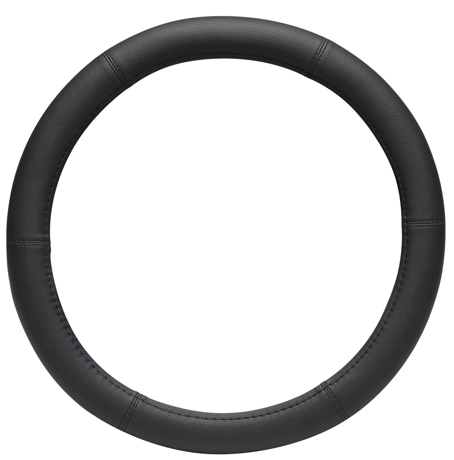 Car Plus 2505046 Steering Wheel Cover PVC Black Size S
