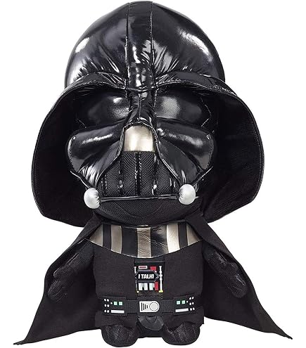 Star Wars Peluche Darth Vader 28cm Con Modificatore Vocale E Spada Laser Luminosa - Giocattolo Per Bambini 3+ Anni - 2