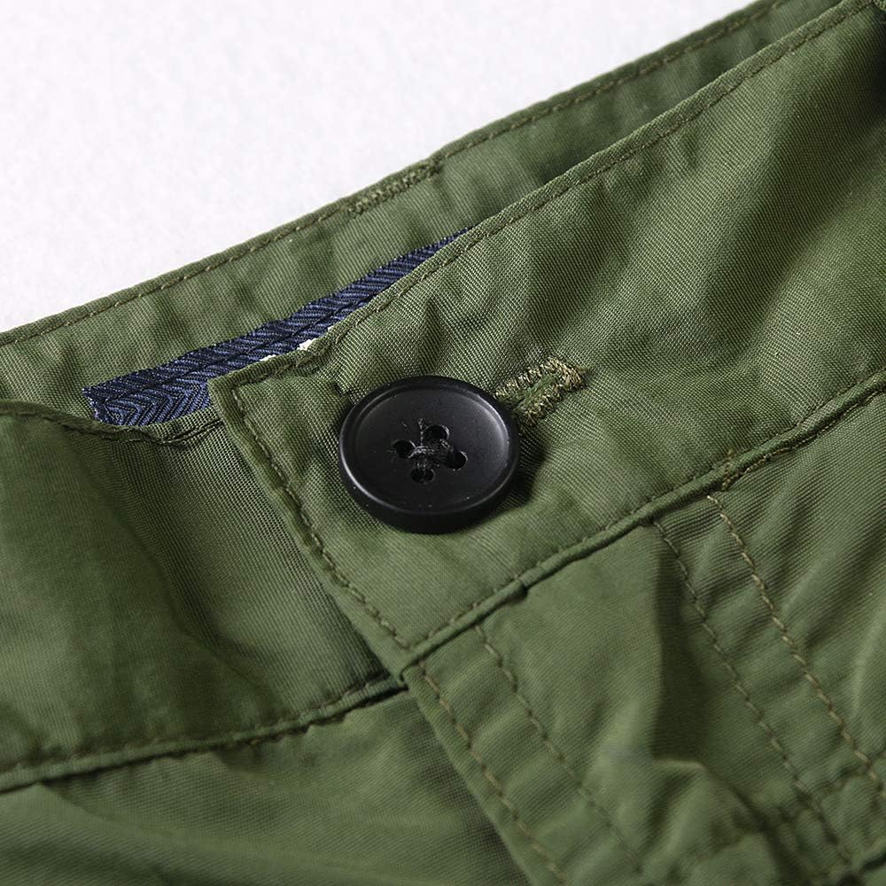 Mesinsefra Kids' Elastic Waist Cargo Shorts, Boys Girl's Youth Casual Lightweight Outdoor Quick Dry Hiking Travel: Clothing
