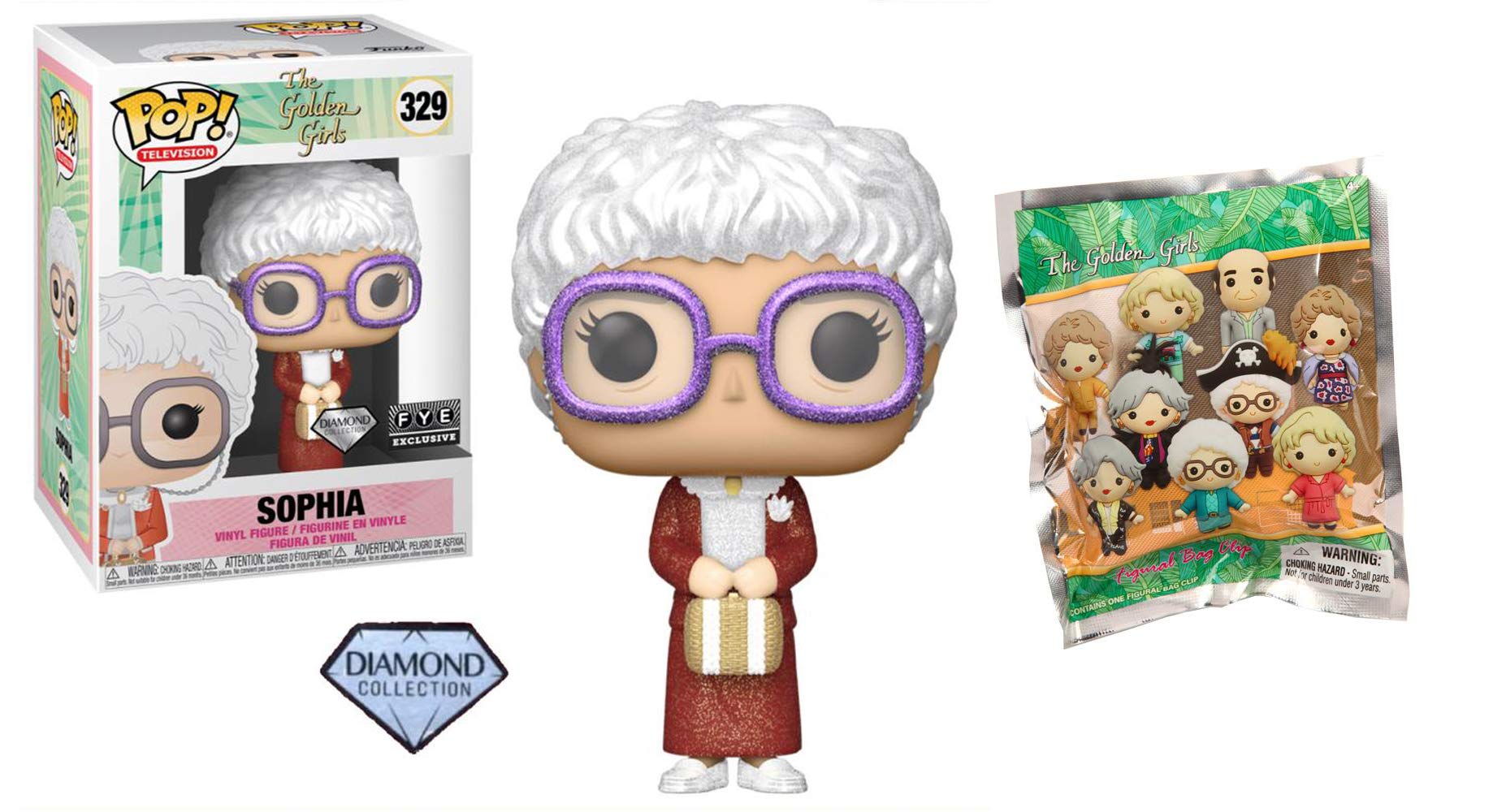 Funko Pop the Golden Girls Sophia Diamond Collection Vinyl Figure