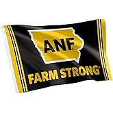 Desert Cactus University of Iowa Flag Hawkeyes Banners 100% Polyester Indoor Outdoor 3x5 feet Flags (Design E)