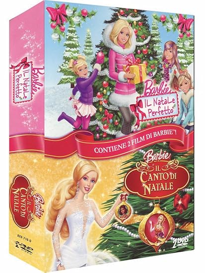 Barbie Natale.Amazon Com Barbie Il Natale Perfetto Barbie E Il Canto Di Natale 2 Dvd Animazione Movies Tv