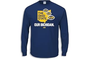 SMACK APPAREL TALKIN' THE TALK Plant The Flag T-Shirt for Michigan College Fans (SM-5XL)