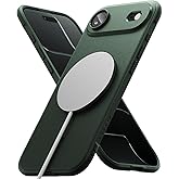 Ringke Onyx for iPhone Air Case, [Compatible with MagSafe] Oil & Dirt Resistant, Individual Lens Covers for Cameras, Non-Slip Enhanced Grip Lightweight Cover - Magnetic Dark Green