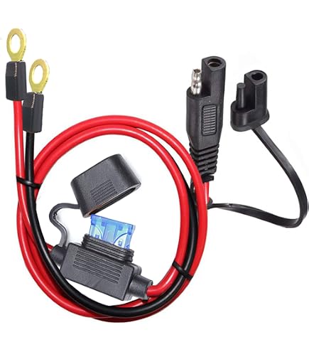 Battery Charging Cable Sae To O Ring Terminal Conn... - Grandado