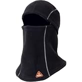 RefrigiWear PolarForce Balaclava Face Mask | Polartec Fleece, Multi-Wear Design, Reflective Piping, Full Head and Neck Coverage, Soft Breathable Comfort