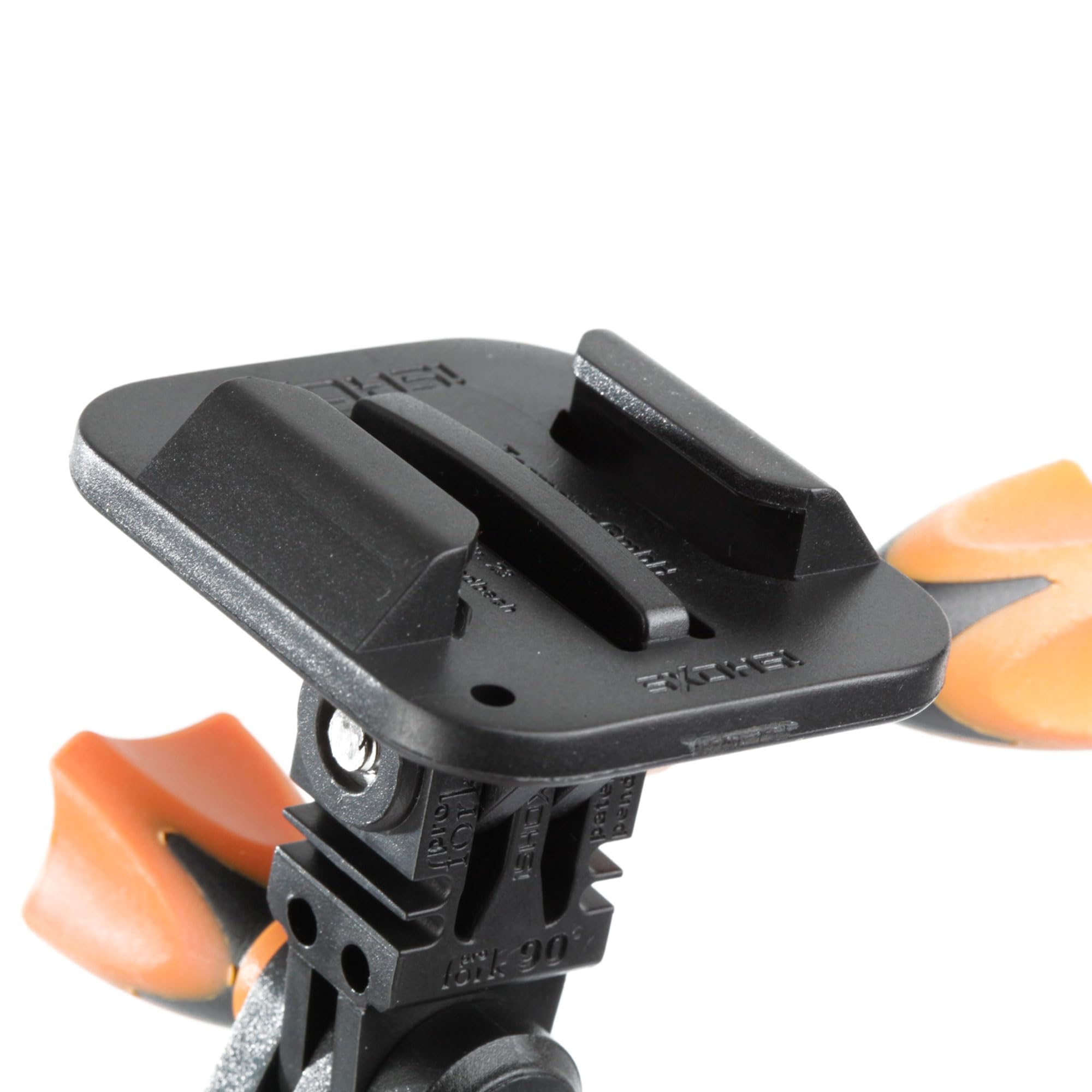 iSHOXS Flat Load Adapter Set - Easy to use Quick Release clip adapter for GoPro compatible mounts