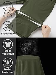 TACVASEN Hiking Shorts Men Quick Dry Shorts Summer