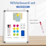 Dollar Boss Magnetic Whiteboard 30 x 40 cm Double-Sided with Aluminum Trim view 5