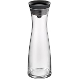 Carafe Eau WMF Basic 1.5L WMF Basic 0617726040 Carafe à Eau 1,5 L Verre Et Inox - Système Close Up Verseur Précis Noir