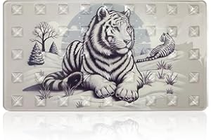 Exura Snowboard Stomp Pad - High-Traction Anti-Slip Stomp Pad for Snowboarding, Durable Stomp Pad Snowboard Accessory, Universal Fit, Easy Install, Weatherproof Snowboarding Stomp Pads