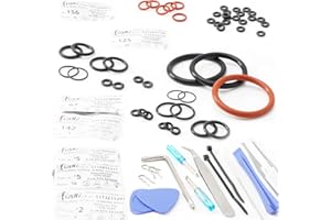 O Rings Repair Set for Automatic Espresso Machines De'Longhi Dinamica ECAM35075 SI S11,to Solve Latte Coffee Tube Water Leaka