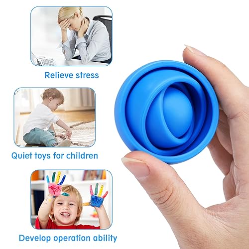 SUNCOO Fidget Toy for Adults, Silent Fidget Toys Adult Teens