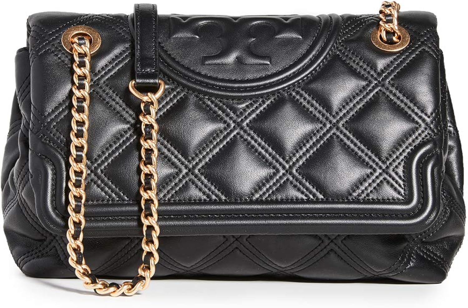 fleming embossed convertible shoulder bag