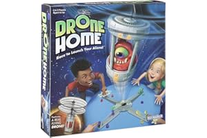 PLAYMONSTER Drone Home — First Ever Game with a Real, Flying Drone — Great, Family Fun — for 2-4 Players — for Ages 8+