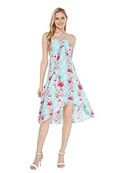 Matching Hawaiian Luau Mother Daughter Halter Dress
