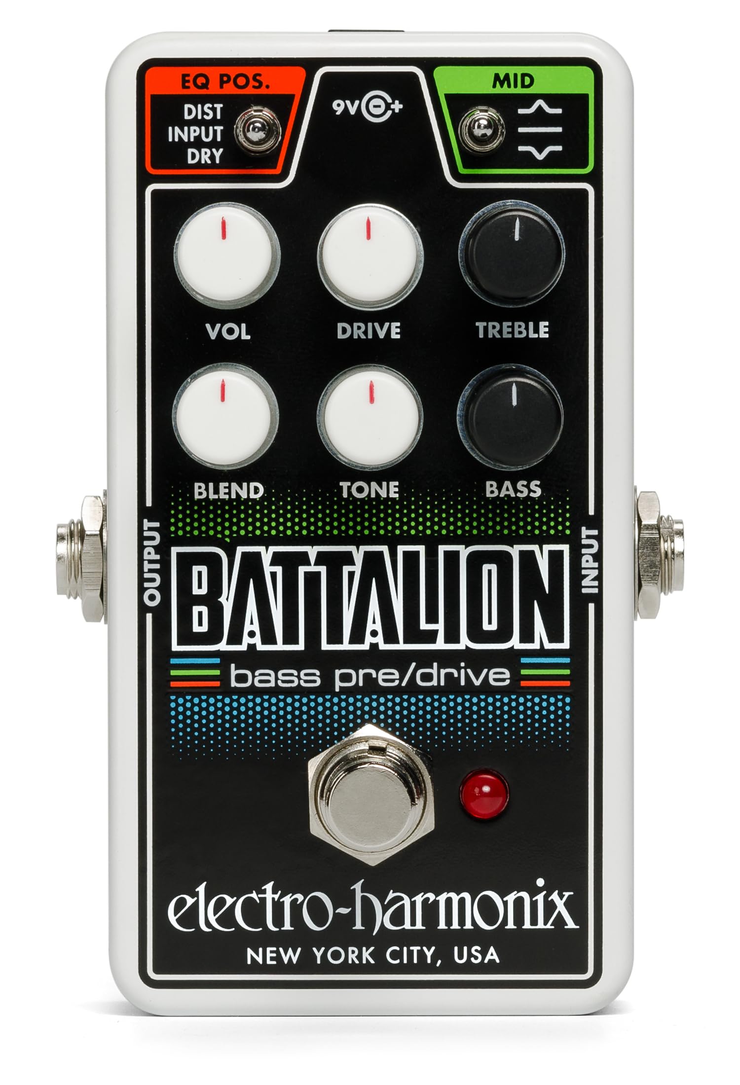 Electro Harmonix Nano Battalion Bass Preamp & Overdrive