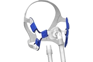 CPAP Nasal Mask, Replacement CPAP Mask Kit for Resmed Airfit N20 & Airtouch N20, Covers Nose, Reusable Silicone CPAP Supplies