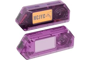 HCJYC Transparent Hard Case for Flipper Zero (Smoky Purple)