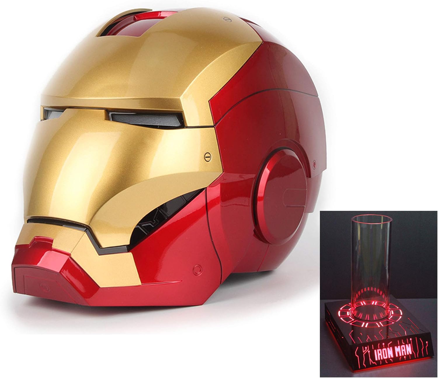 Iron Man Casque 1 1MK7 Casque Masque Facial Modèle électrique Cosplay Porter Avengers Film Jeux